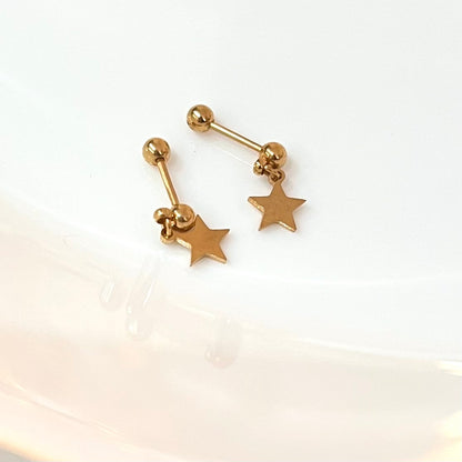 Little start versatile earring/pierce