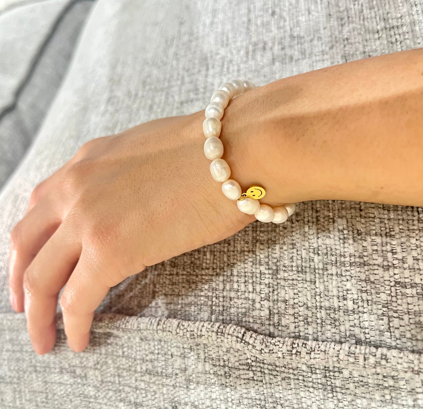 Natural pearl handmade bracelet