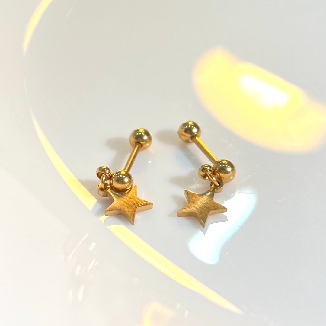 Little start versatile earring/pierce