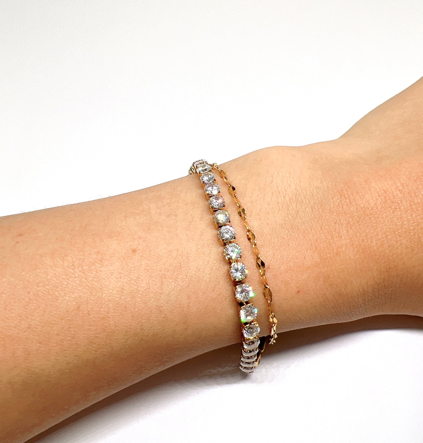 Duo crystal bracelet