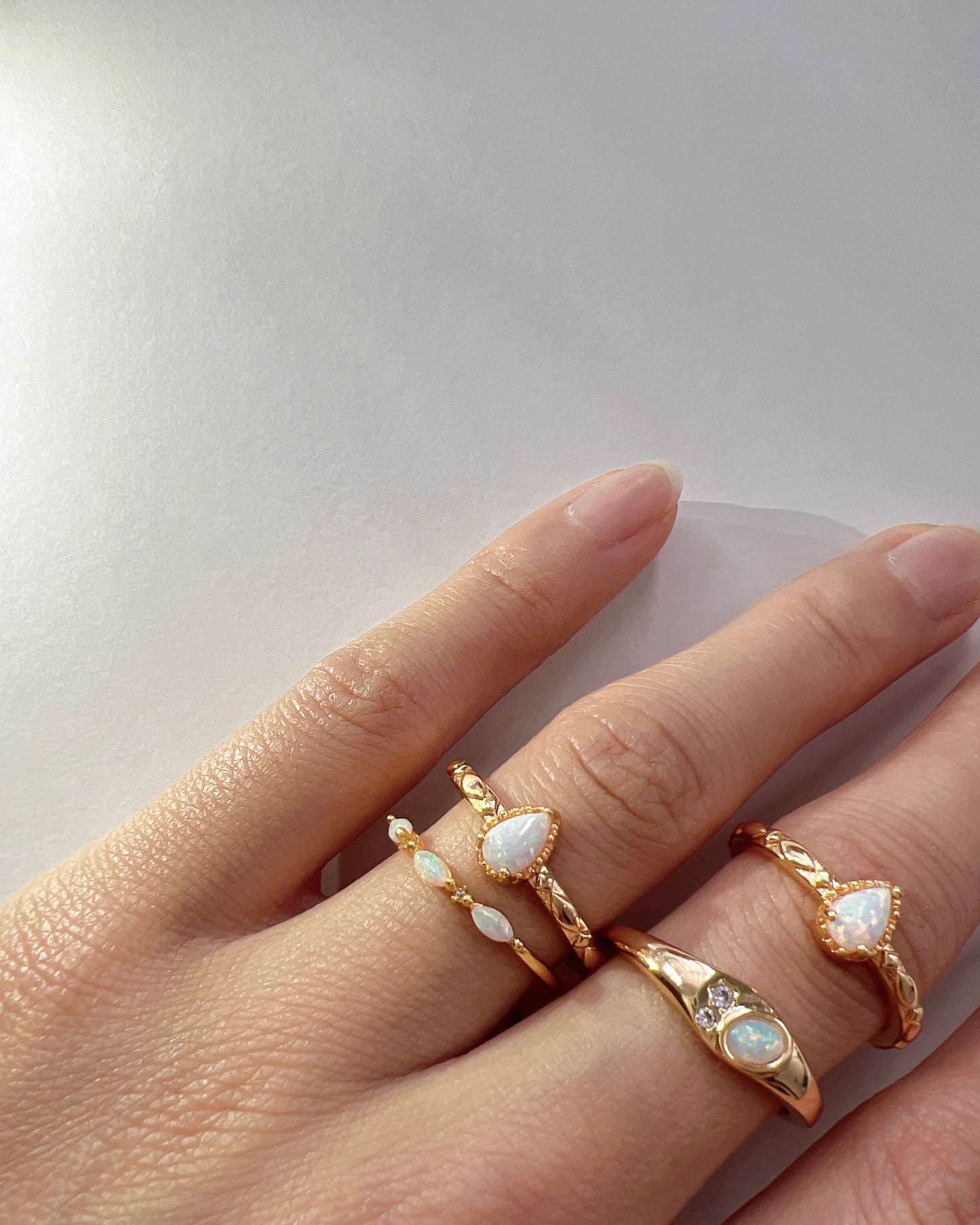 opal rings