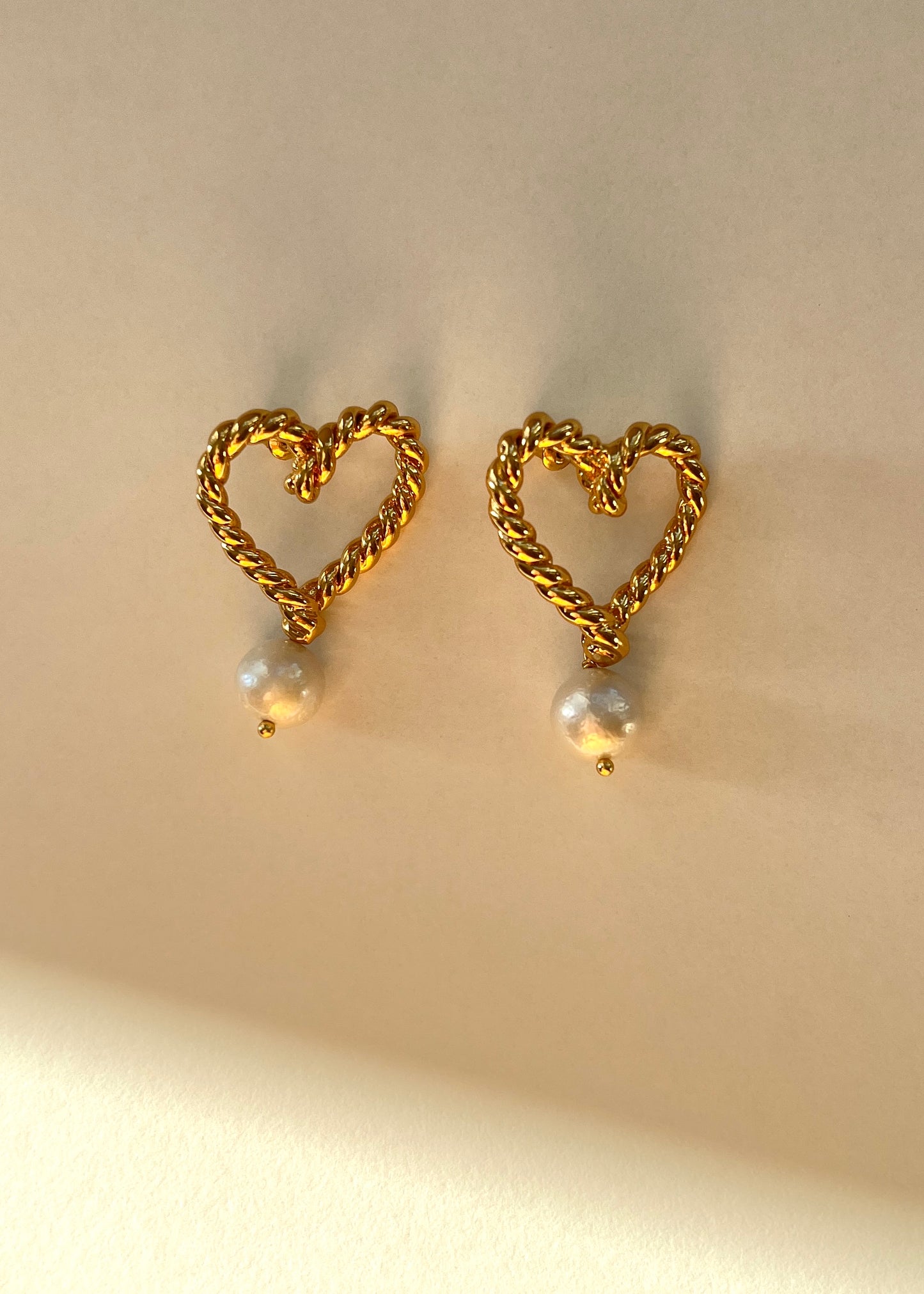 Love Pearl Earrings