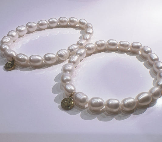 Natural pearl handmade bracelet