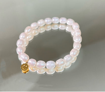 Natural pearl handmade bracelet