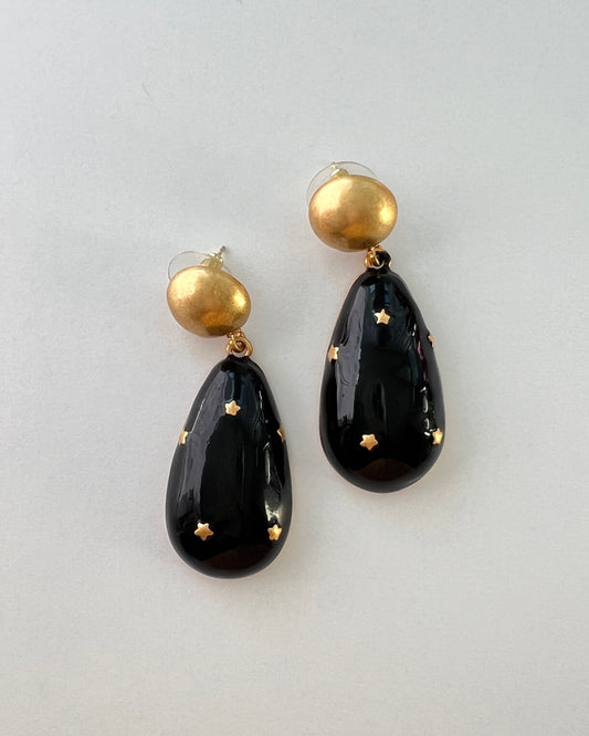 Vintage drama earrings