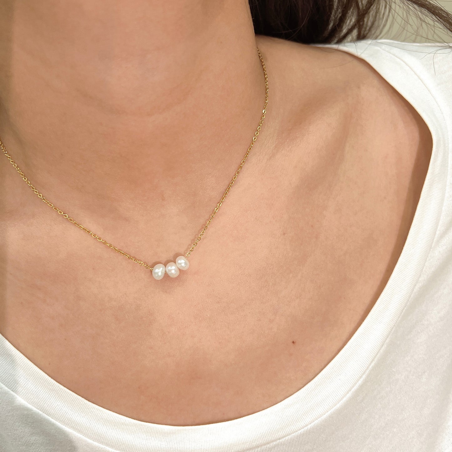 Handmade Natural Pearl Necklaces