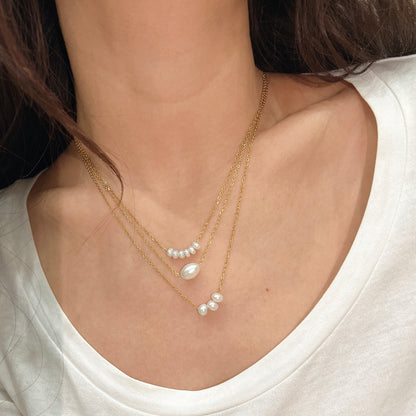 Handmade Natural Pearl Necklaces