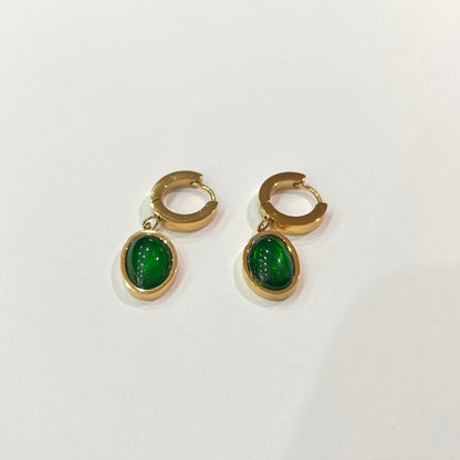 Green Pine Earrings