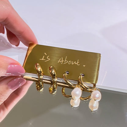 Creative Earring Storage Card