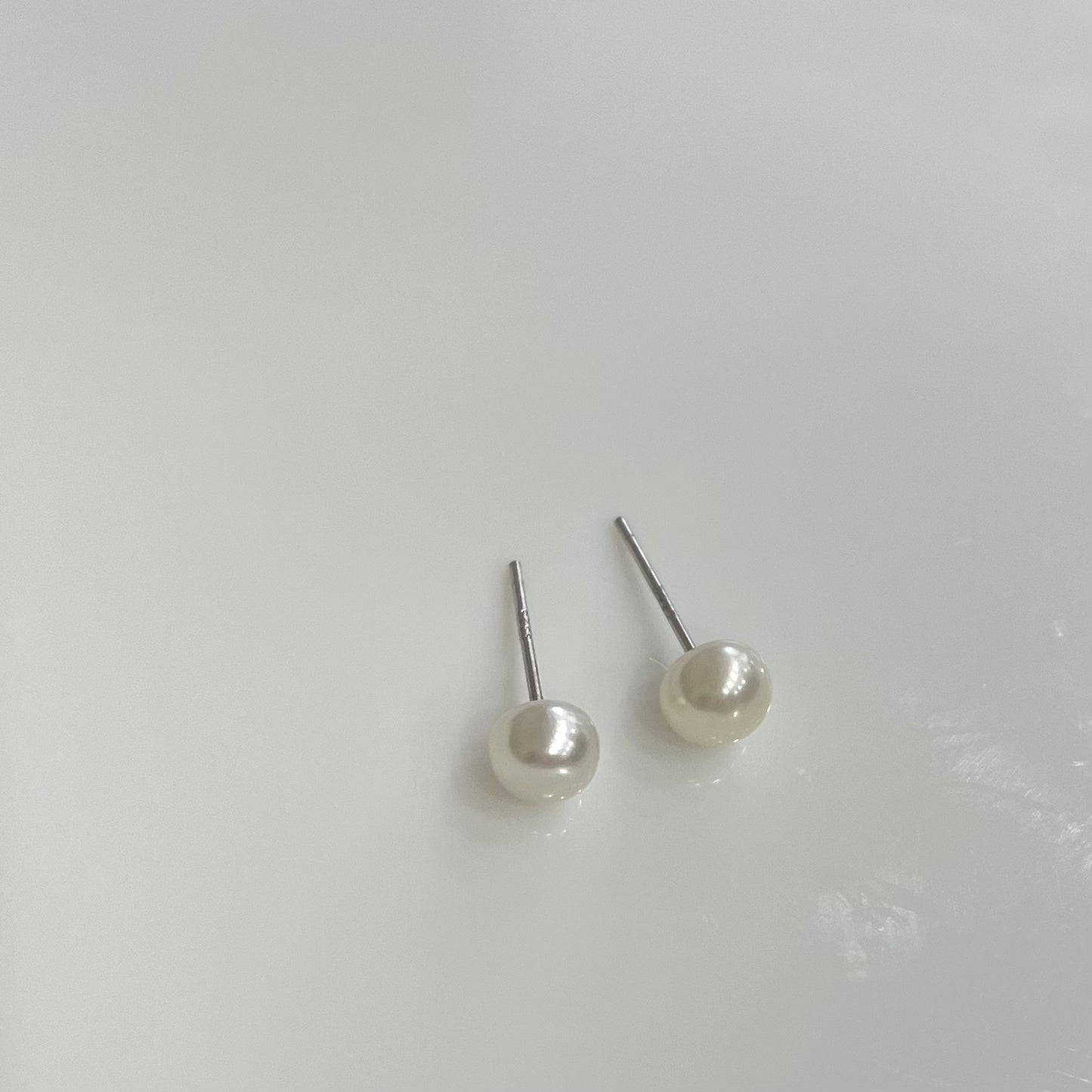 Classic Pearl Stud Earrings