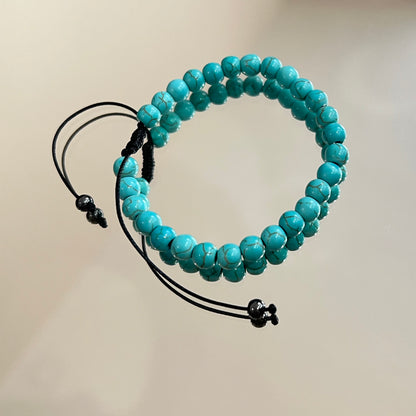 Handmade Blue Turquoise Bracelet