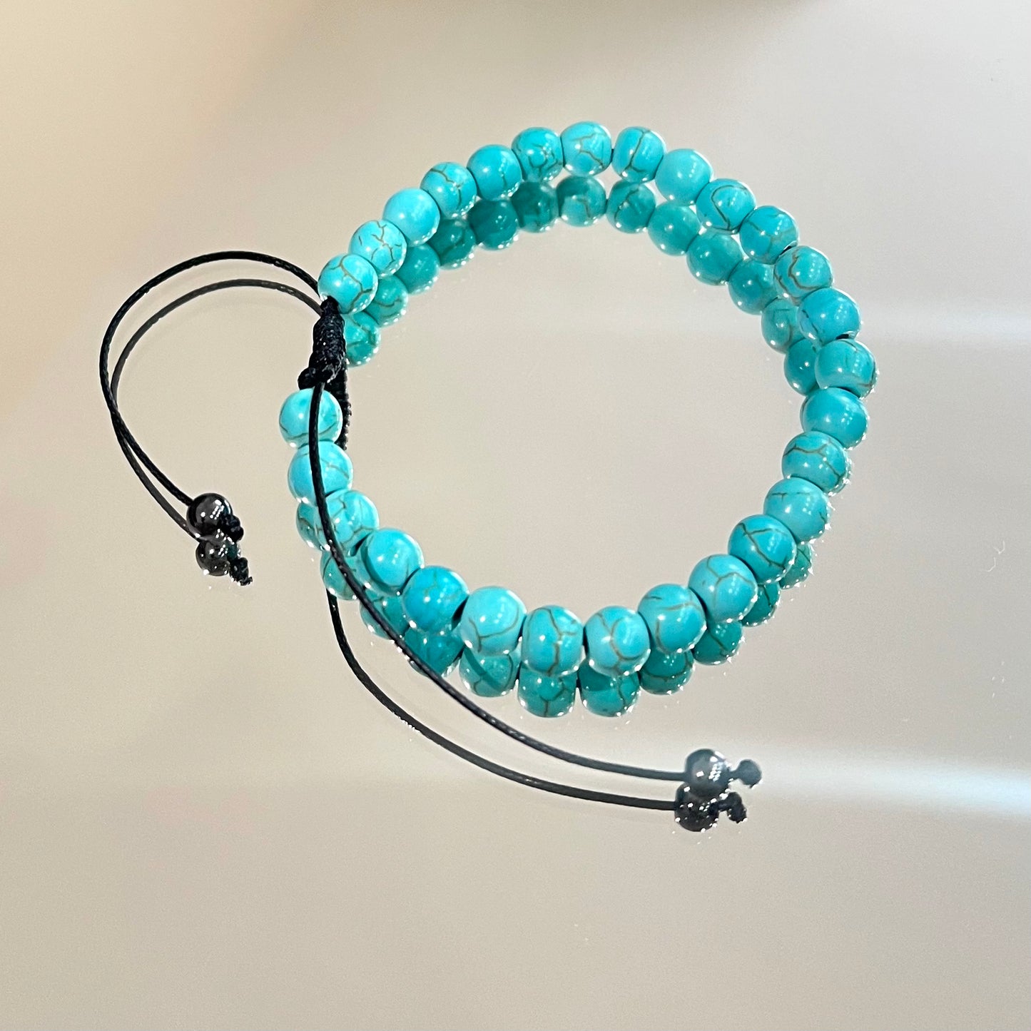 Handmade Blue Turquoise Bracelet